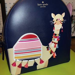 Kate Spade mini camel backpack